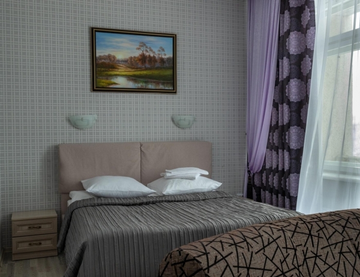 Номер комфорт с 1 двуспальной кроватью - Арт-санаторий «Изовела» Апатиты